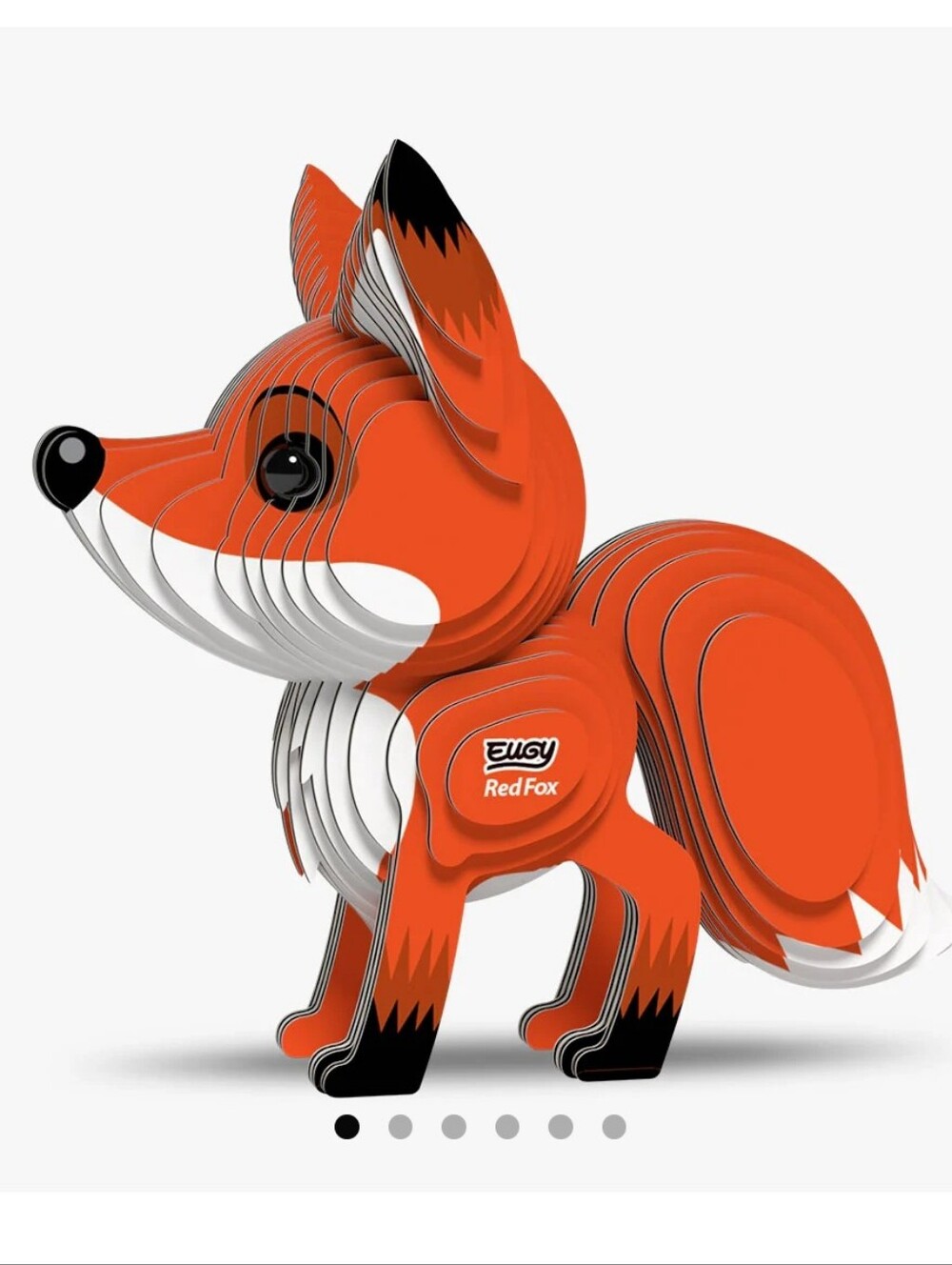 NIB EUGY Red Fox 3D Puzzle